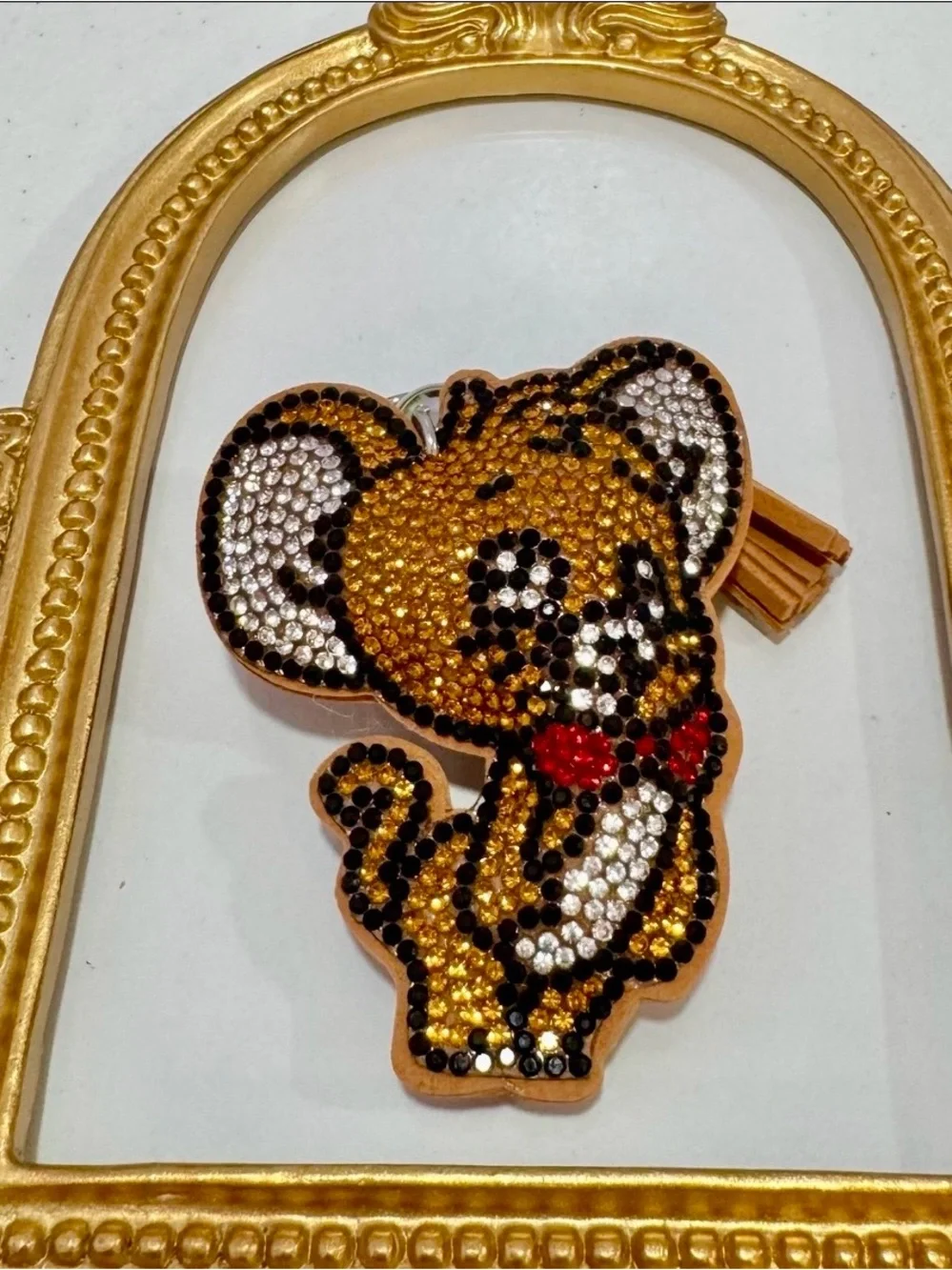 New Rhinestone Jerry Keychain